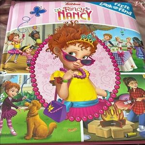 Disney Fancy Nancy Activity Book with Pink and Yellow Accents #6205